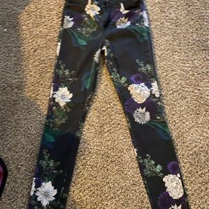 J Brand Multicolor Patterned Pants